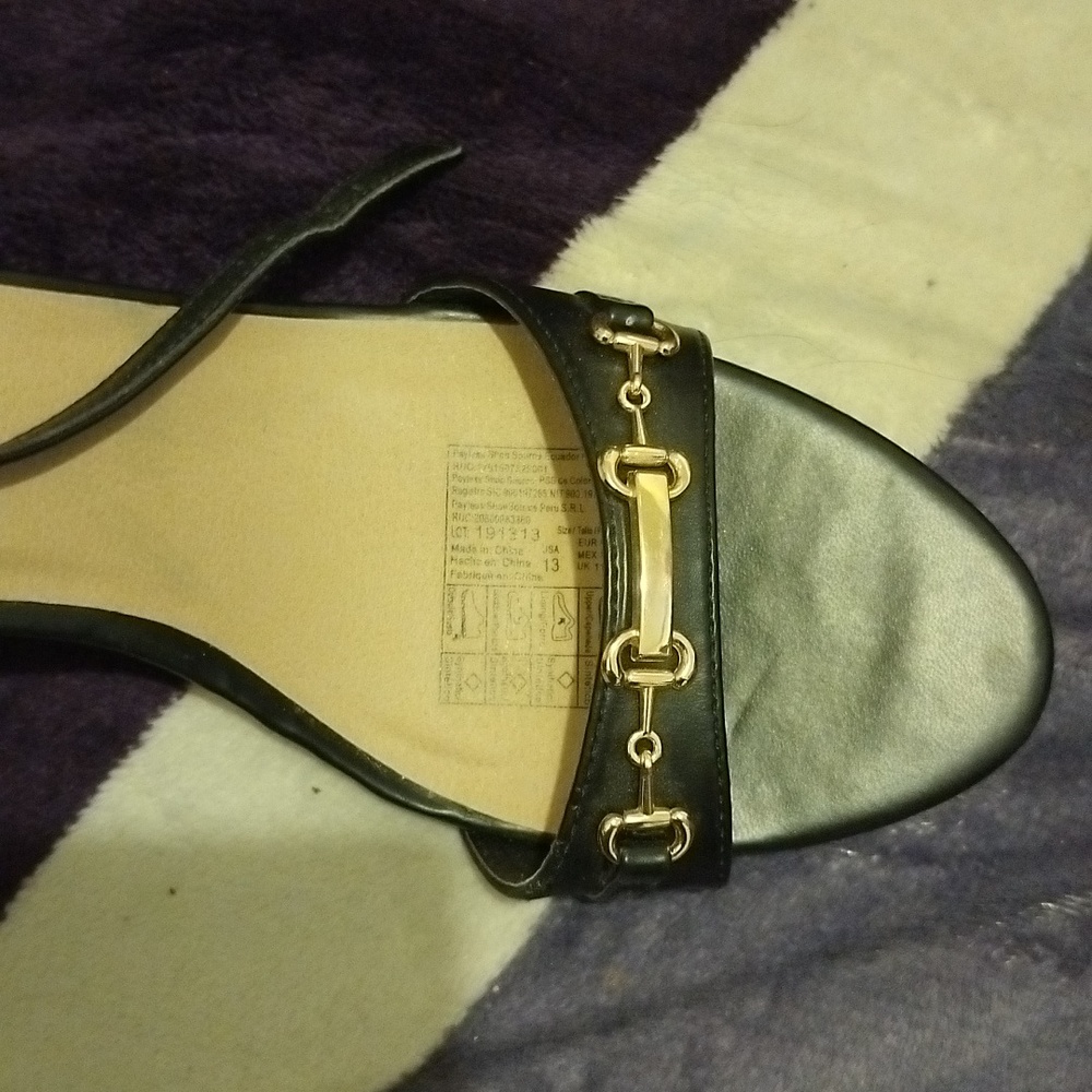 Black heels
